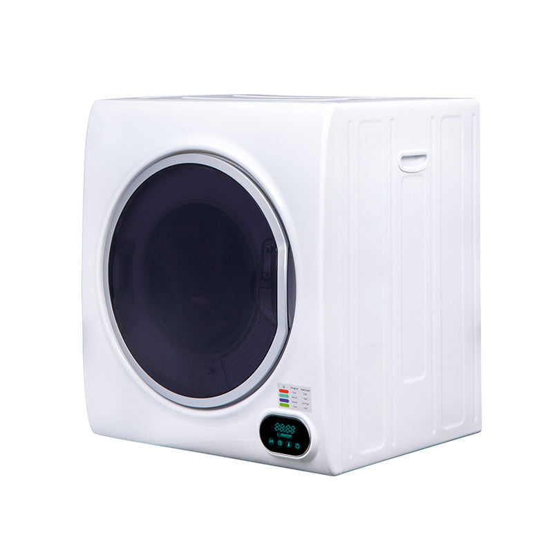 Pinnacle Appliances Clothes Dryer, 24 in Width x 28 in Height x 22 in Depth, White, Stainless Steel Drum - 21-852W