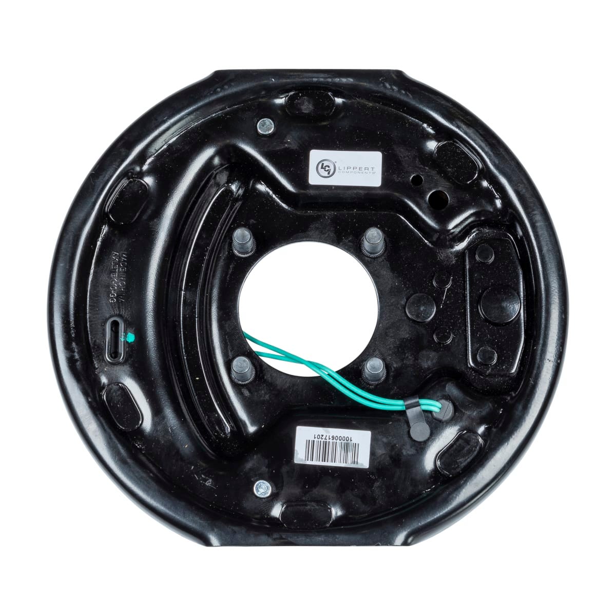 Lippert Trailer Brake Assembly, Replaces Lippert Assembly 10 in Diameter x 2-1/4 in Width, 3500 lb Axle Capacity - 298274