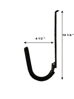 Rack-Em Multi Purpose Hook, Black/Gray, Steel - RA-8