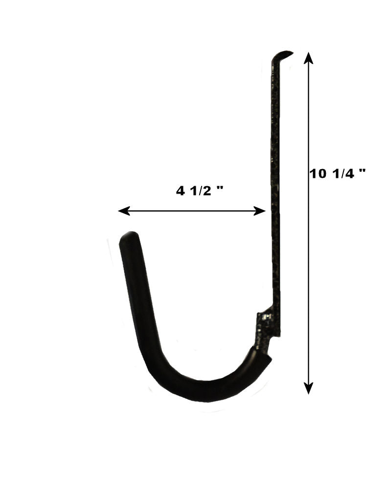 Rack-Em Multi Purpose Hook, Black/Gray, Steel - RA-8