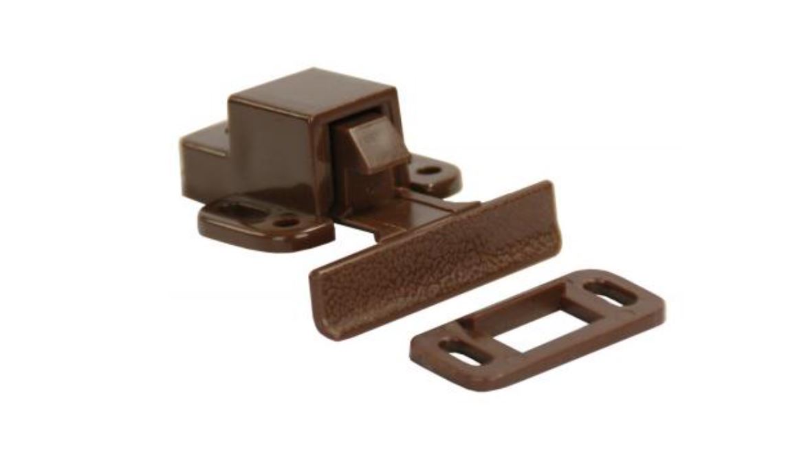 JR Products Door Catch, Concealed Positive Catch - 70325
