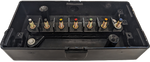 Tow Force Jammy Junction Box, JB Series, 7 Pole, Black - J-JB