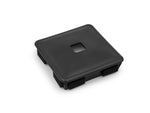 B&B Molders Sewer Hose Storage Carrier Cap, Use With 4 in Square Sewer Hose Bumper, Black - 94163