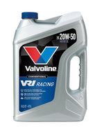 Valvoline Oil, VR1 Racing Oil, SAE 20W-50, 5 qt Jug - 881172