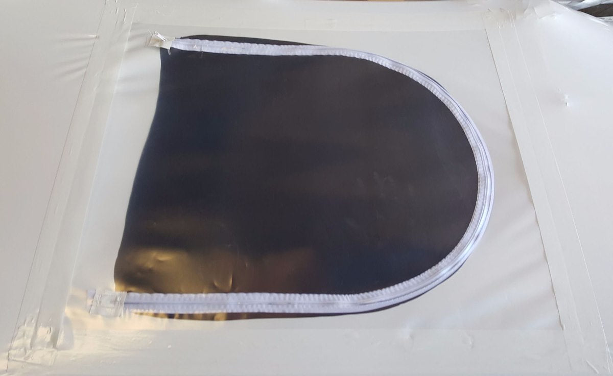 Dr Shrink Boat Shrink Wrap Access Door, 36 in Length x 30 in Width x 10 Mil Thickness, White - DS-36W