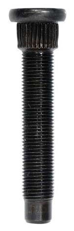 Moroso Wheel Stud, 1/2 in - 20 Thread, 3 in Thread Length, 0.615 in Knurl Length, Set Of 5 - 46180