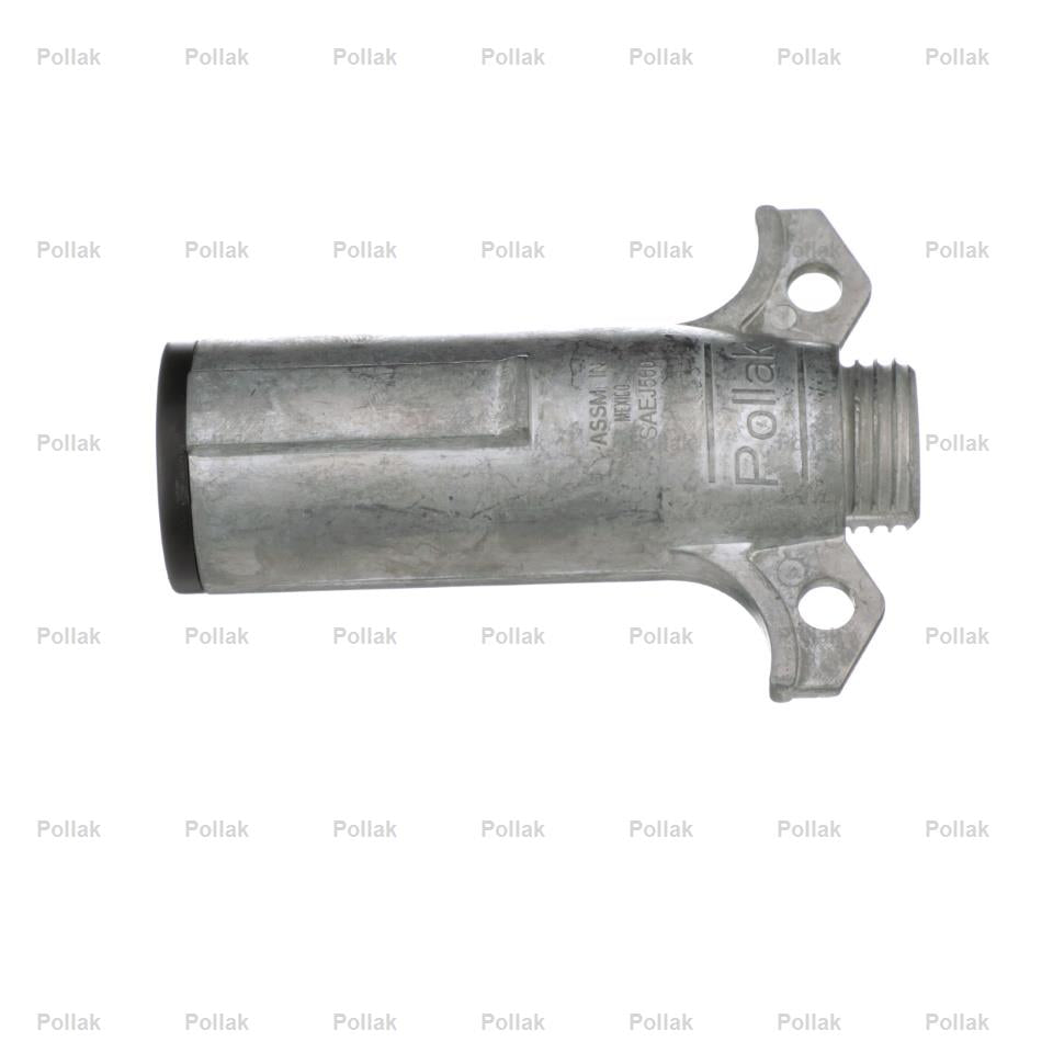 Pollak Trailer Wiring Connector, 7-Way Round Plug Side, 6 To 28 V, 40 amp - 11-700