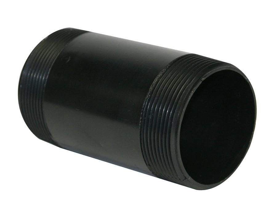 Valterra Sewer Waste Valve Fitting, ABS Nipple/3 in x 8 in - T3508