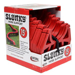 Valterra Sewer Hose Support, 15 ft Length, 4-1/2 in Sewer End Height x 7-1/4 in RV End Height, Red - S1500R