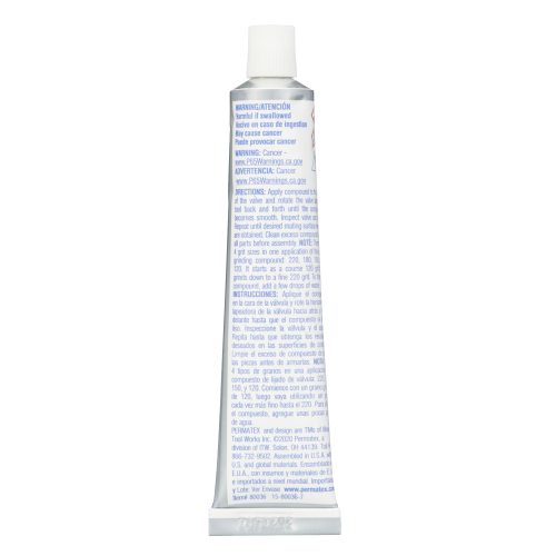 Permatex Valve Grinding Compound, 1.5 oz Tube - 80036