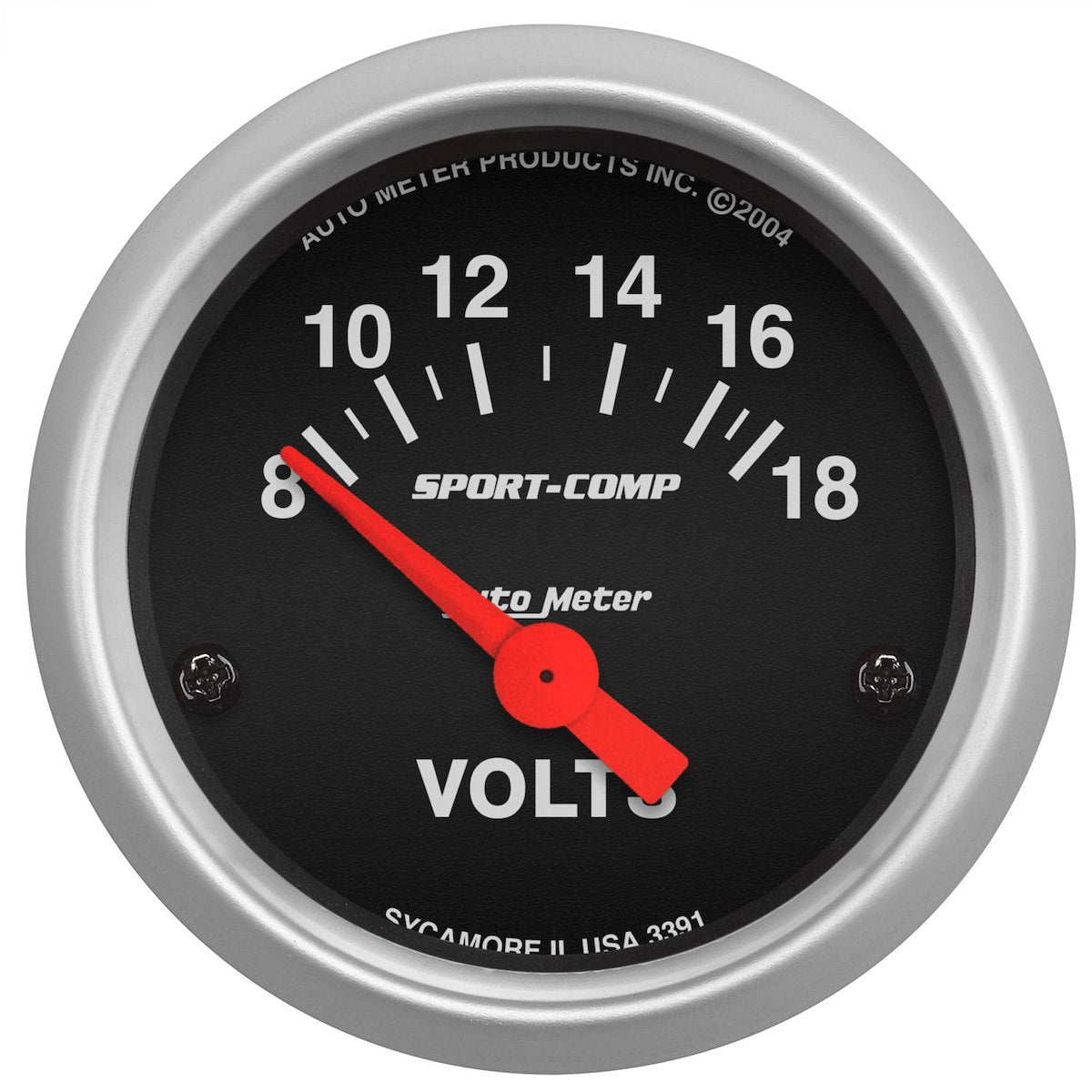 AutoMeter Voltmeter Gauge 3391 product image 1