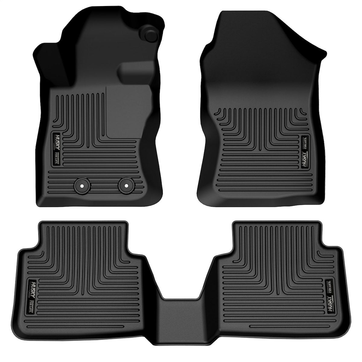 Husky Liners Floor Liner, Black, 3 Piece - 95451
