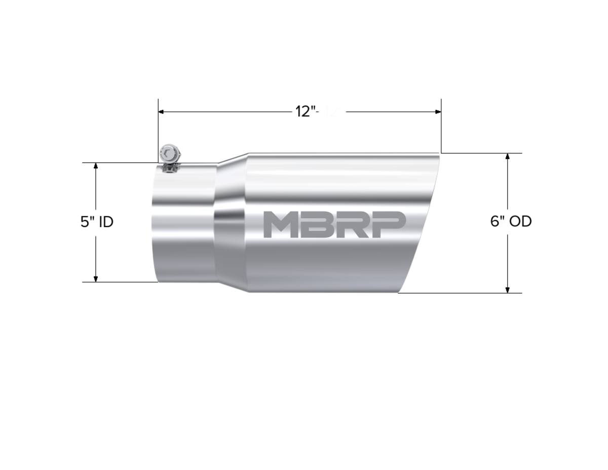 MBRP Exhaust Exhaust Tail Pipe Tip T5074 product image 2