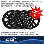 Coast2Coast Wheel Skins & Styled Wheel Covers IWCIMP453BLK product image 4