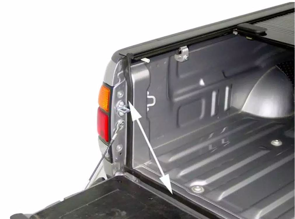 Retrax Tailgate Seal, Black - 92011