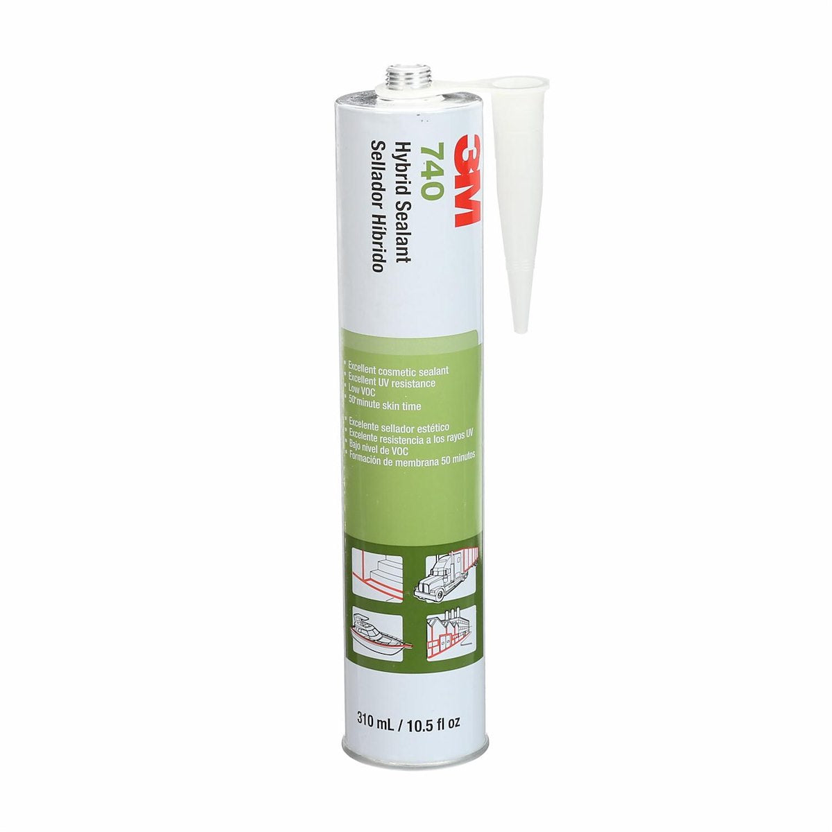 3M Adhesive Sealant, 290 Milliliter Cartridge - 62812