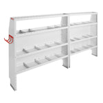 Weather Guard Van Storage System Kit, White - 600-8212L