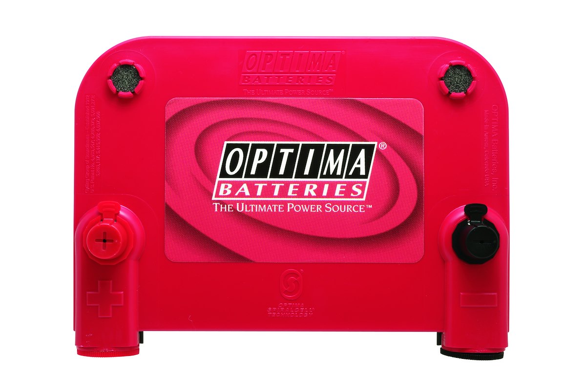 Optima Battery Battery, Red Top, 75/25 BCI Group Number, 12 V - 8022-091