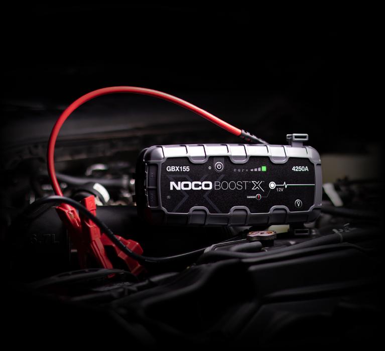 NOCO Battery Jump Starter, 99 Watt Hours Capacity Lithium-Ion Battery, 4250 Peak amp, 2.7 Hour Charging Time - GBX155