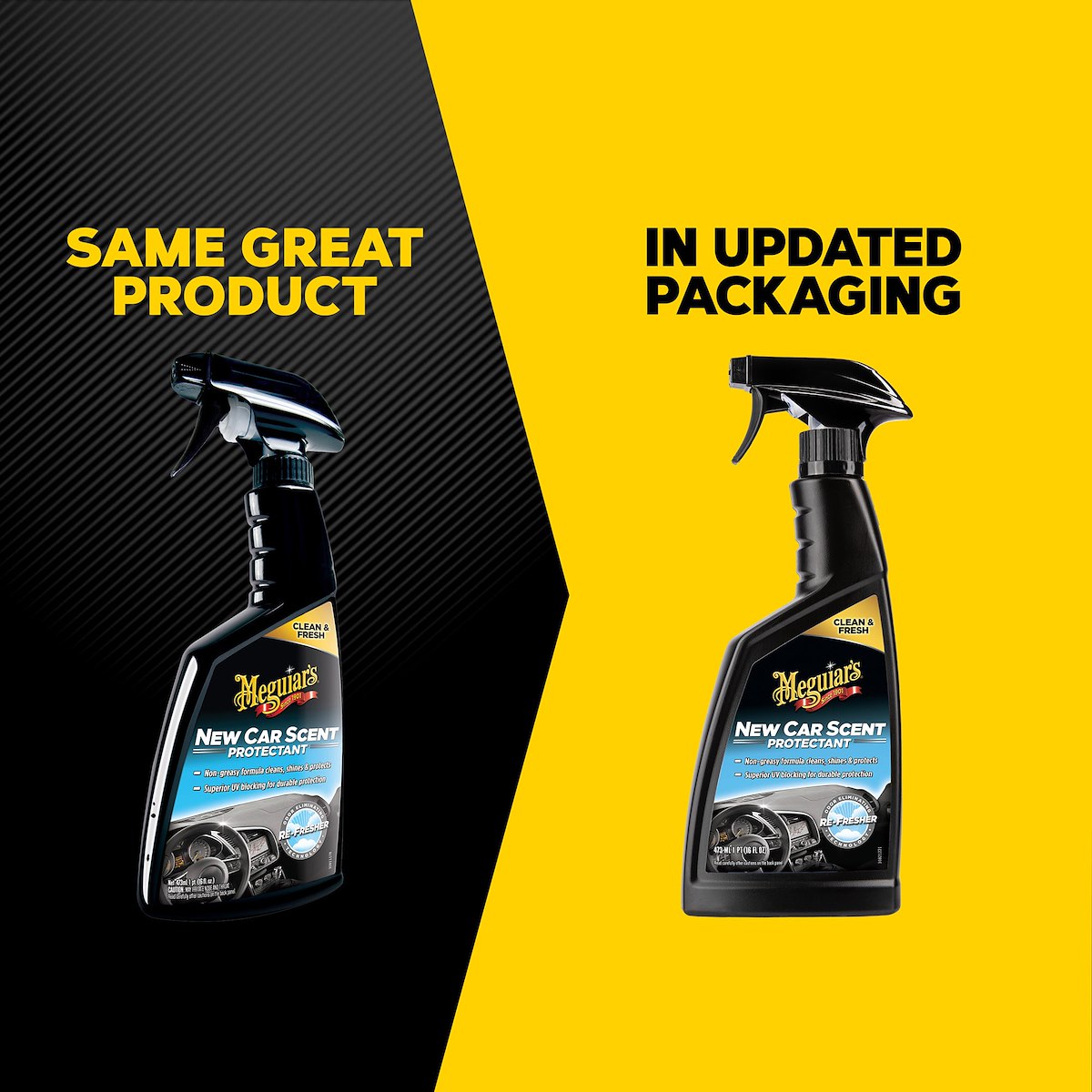Meguiars Interior Cleaner, 16 oz Spray Bottle - G4216