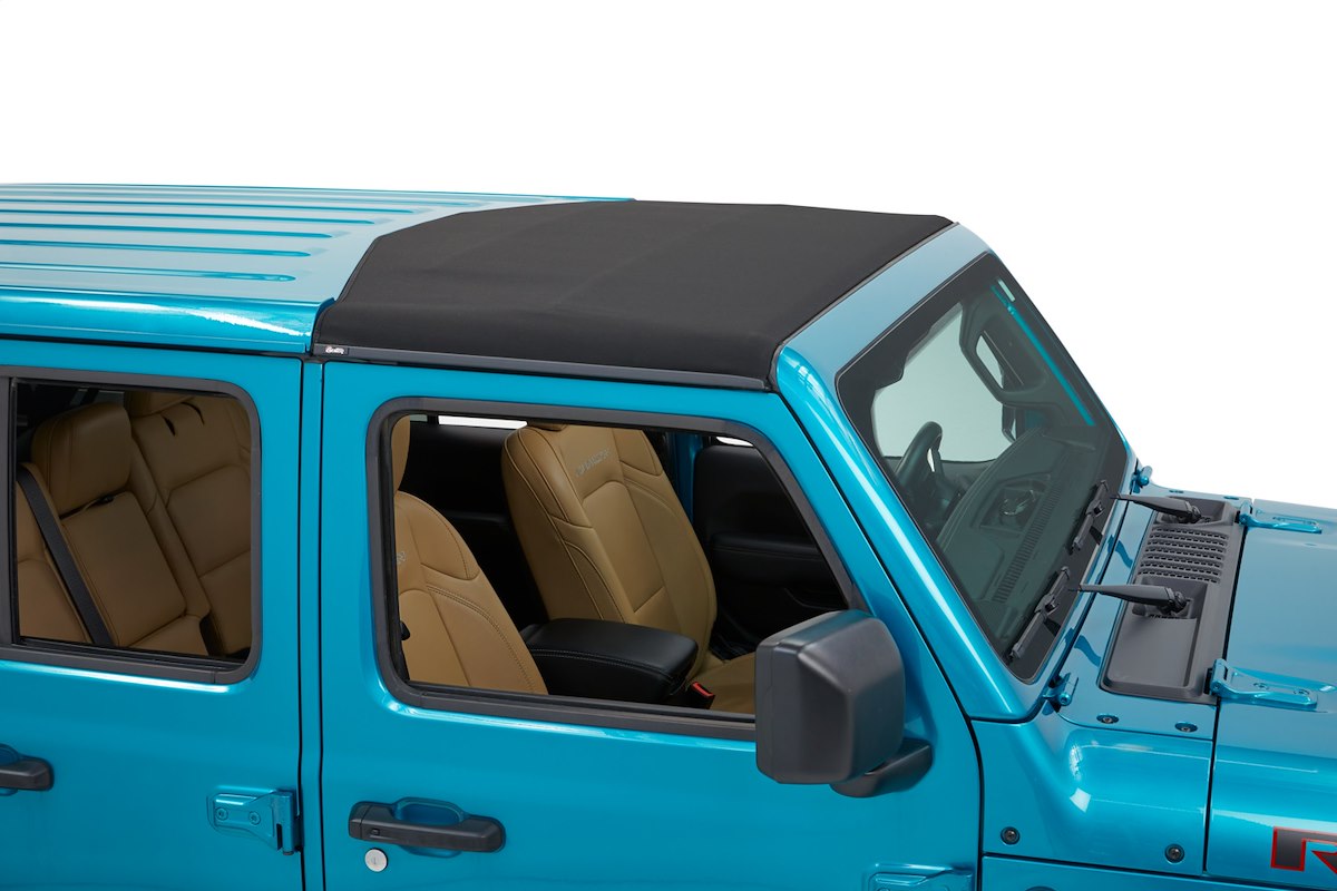 Bestop Soft Top, Black Twill - 52454-17