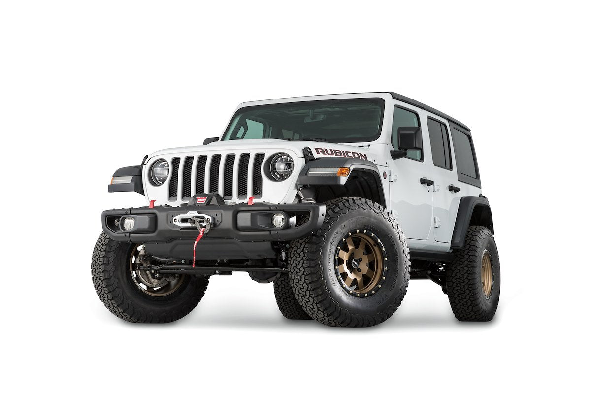 Warn Winch Mount, For Use With Zeon/Zeon Platinum/VR/M8/XD9 Winches, Black - 101255