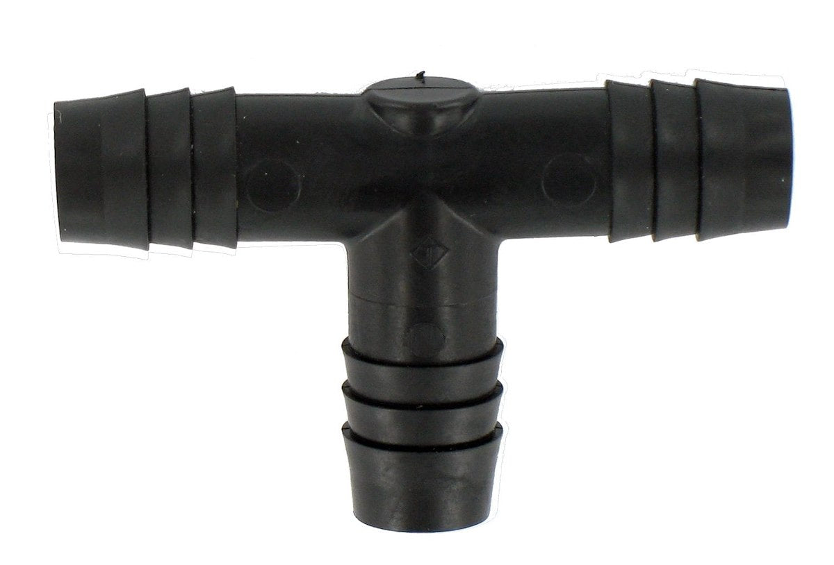 Valterra Fresh Water Fitting, 1/2 in Barb x 1/2 in Barb x 1/2 in Barb - RF843
