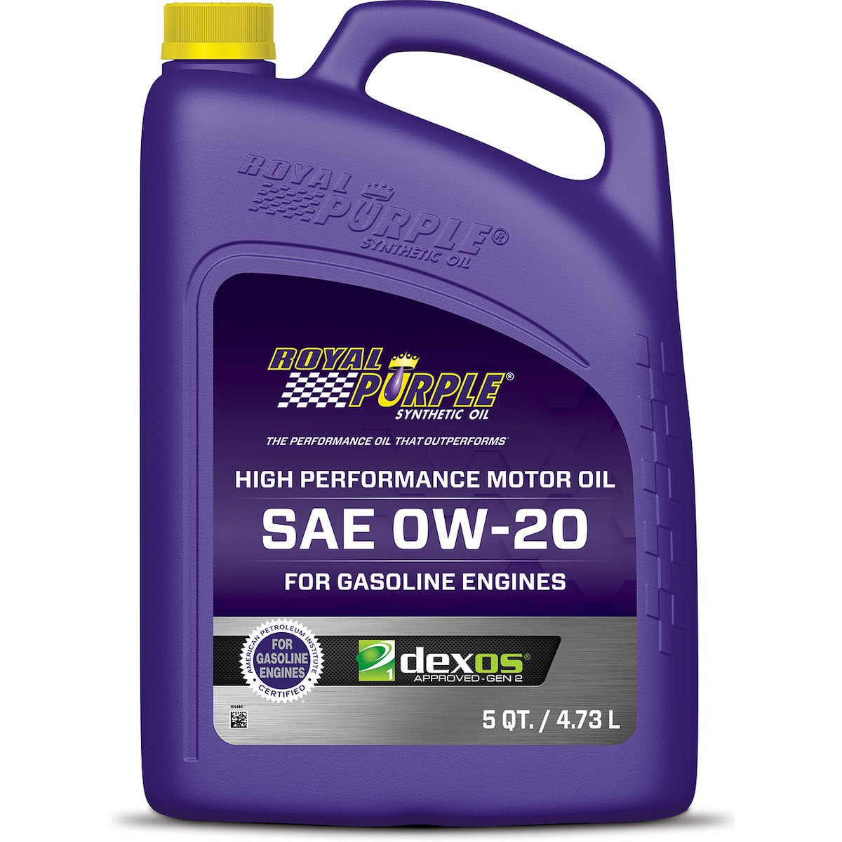Royal Purple Oil, RP Series, SAE 0W-20, 5 qt Bottle - 51020