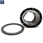 T-H Marine Outboard Motor Control Cable Boot, 3 in Inner Diameter x 4.12 in Outer Diameter, Black - CB-1-DP