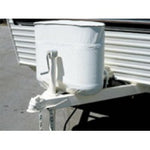 Adco Propane Tank Cover, For Dual 40 lb - 10 gal Tank While Mounted, Polar White - 2114