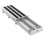 Weather Guard Bed Drawer, 48 in Length x 20 in Width x 9-1/2 in Height, Steel, White - 306-3-04
