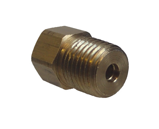MB Sturgis Propane Adapter Fitting, Replacement Inlet Fitting For 2-Stage Auto Changeover Regulator, Brass - 402258-MBS