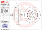 Brembo Brake Rotors 08B56611C02 product image 3
