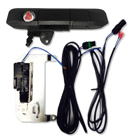 Pop & Lock Tailgate Lock, Black - PL8540