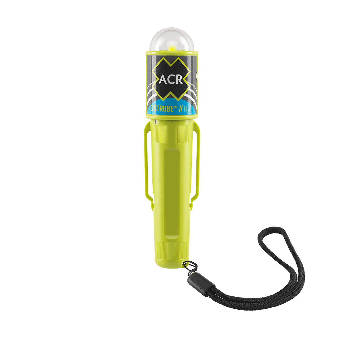 ACR Electronics Man Overboard Locator, C-Strobe H20, 120 Hours Operational Life, 1.38 in Width x 1.2 in Depth x 5.56 in Height - 3964.1