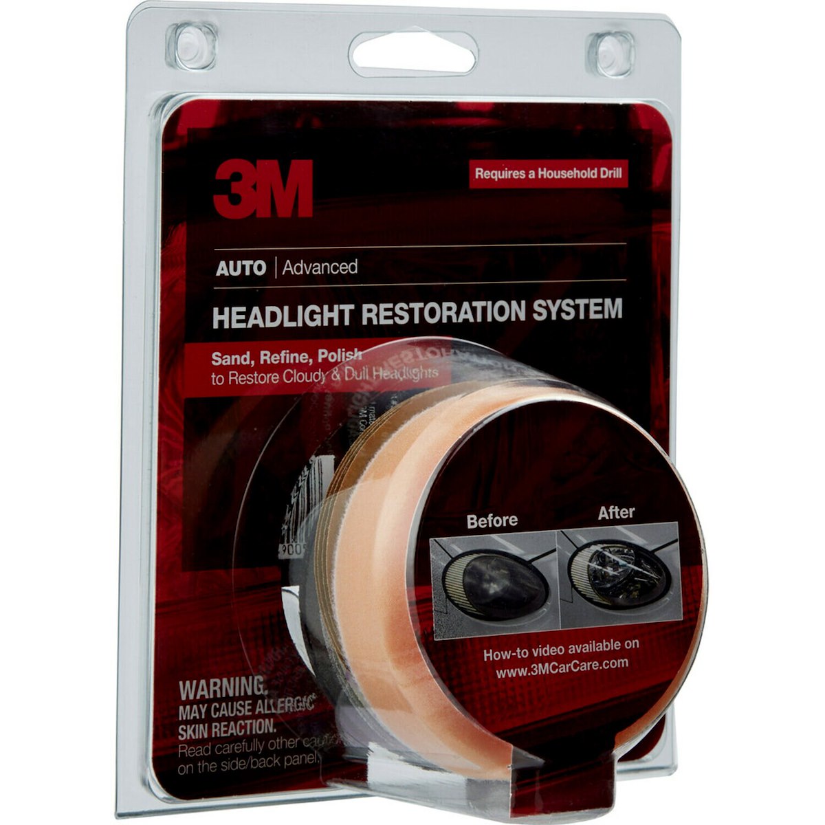 3M Headlight Restoration Kit - 39008