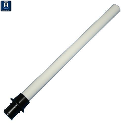 T-H Marine Livewell Overflow Tube, Fits 1-1/8 in Thru Hulls, 12 in Length, 1-5/16 in Diameter - ODT-1-DP
