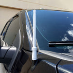 Recon Accessories Antenna Mast, 8 in Length, Black, Aluminum - 264ANTBK