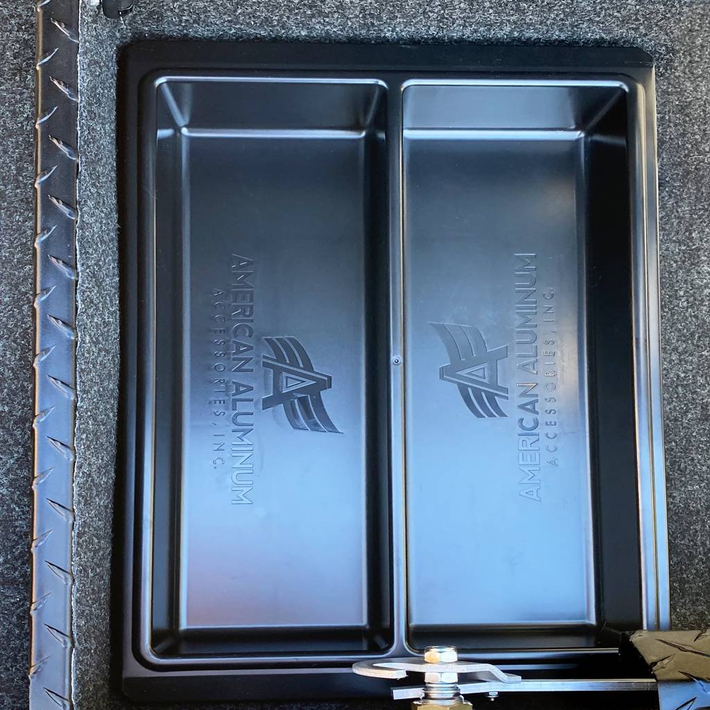 Camlocker Tool Box, Matte Black, Aluminum, 71 in Length x 20 in Width x 14 in Height - S71LP_MB