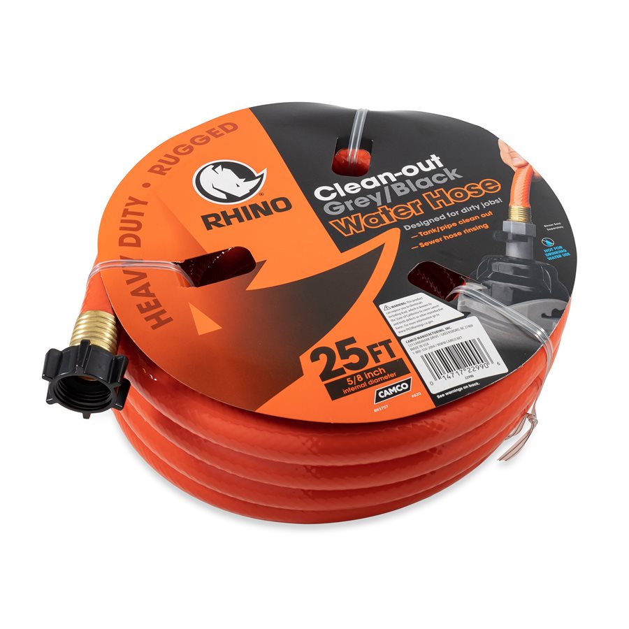 Camco Waste Water Hose, 25 ft Length - 22990