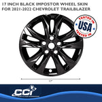 Coast2Coast Wheel Skins & Styled Wheel Covers IMP469BLK product image 2