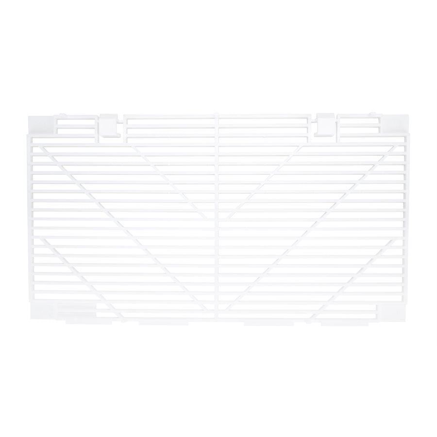 Camco Air Conditioner Ceiling Assembly Grille, 14-1/8 in Length x 7-11/16 in Width, White, With 1 Grille And 1 Filter - 40409