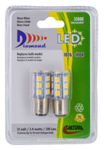 Valterra Multi Purpose Light Bulb - LED, Replacement For 1004/1076 Bulbs, LED Tower Bulb, Warm/Soft White, Pack Of 2 - DG72622WVP