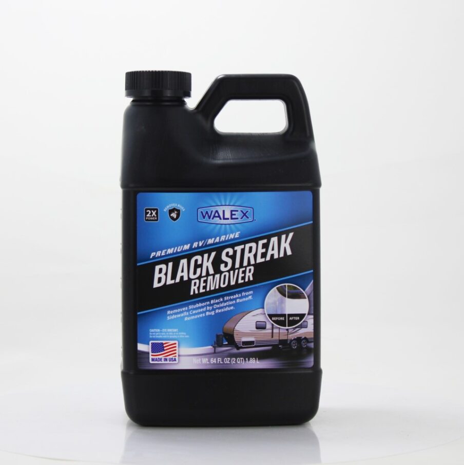 Walex Black Streak Remover, Use To Remove Black Streaks/Bugs From Sidewalls, 64 oz Jug - WALBS64