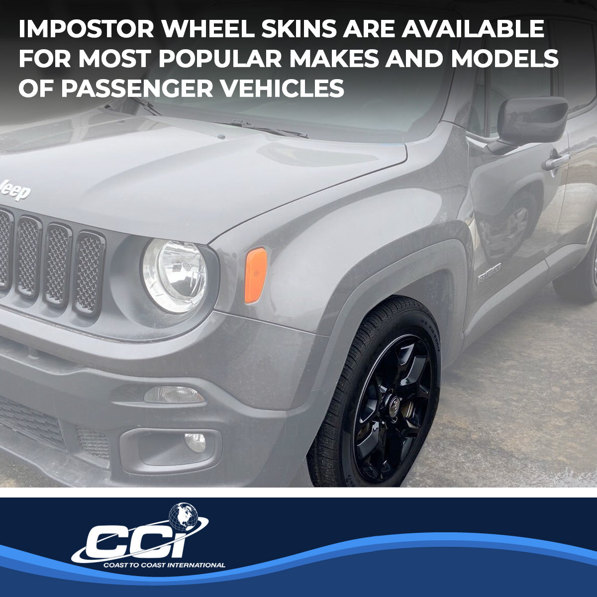 Coast2Coast Wheel Skins & Styled Wheel Covers IWCIMP386BLK product image 6