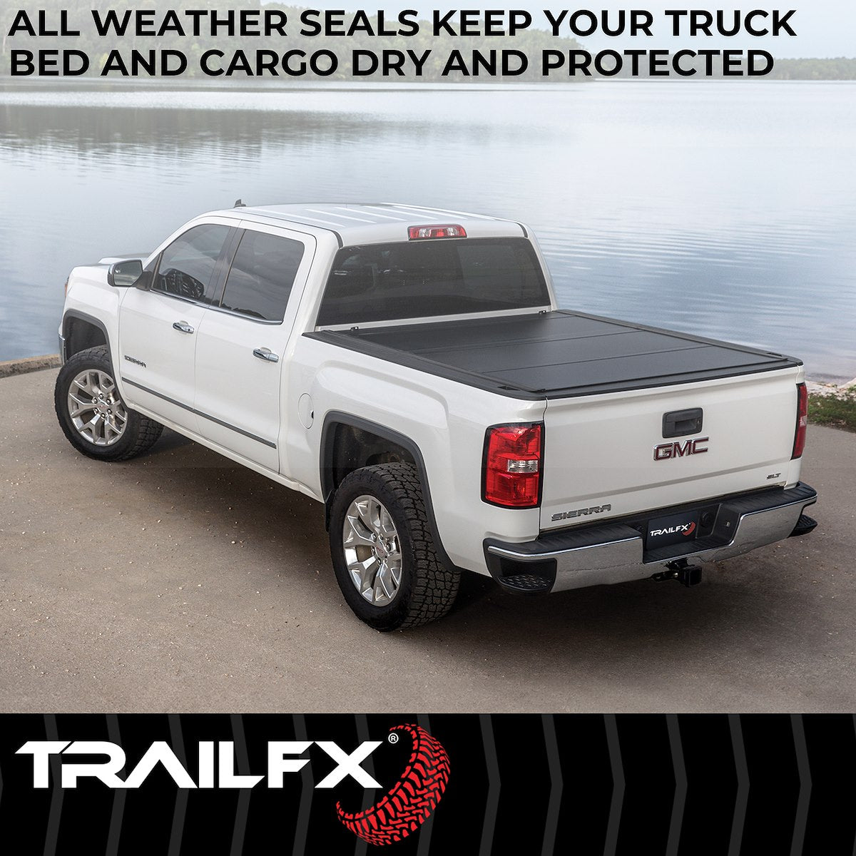 TrailFX Hard Folding Tonneau Covers TFX3711 product image 6