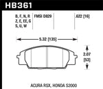 Hawk Performance Disc Brake Pads HB361N.622 product image 2