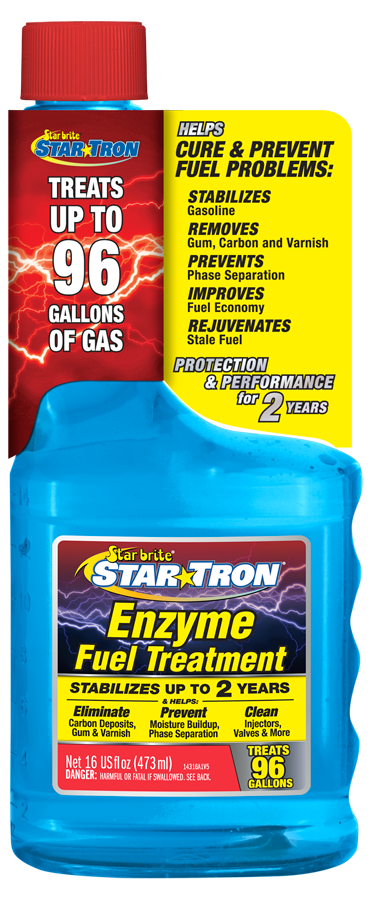Star Brite Fuel Additive, Treats Up To 96 gal, 16 oz Bottle - 14316