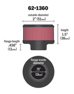 K&N Valve Cover Breathers and Components 62-1360 product image 5
