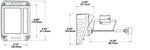 J.W. Speaker Tail Light Assembly, 279 J Series, LED, Clear/Red Lens, Set Of 2 - 0347531
